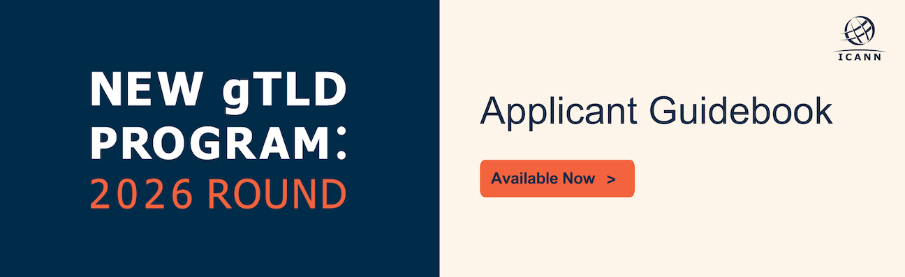 ICANN - New gTLD Program - 2026 Round - Applicant Guidebook - Available Now